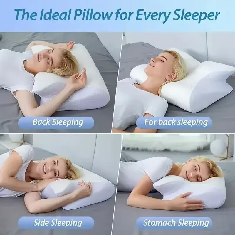DreamAlign™ - Almohada Cervical Ortopédica 2 en 1