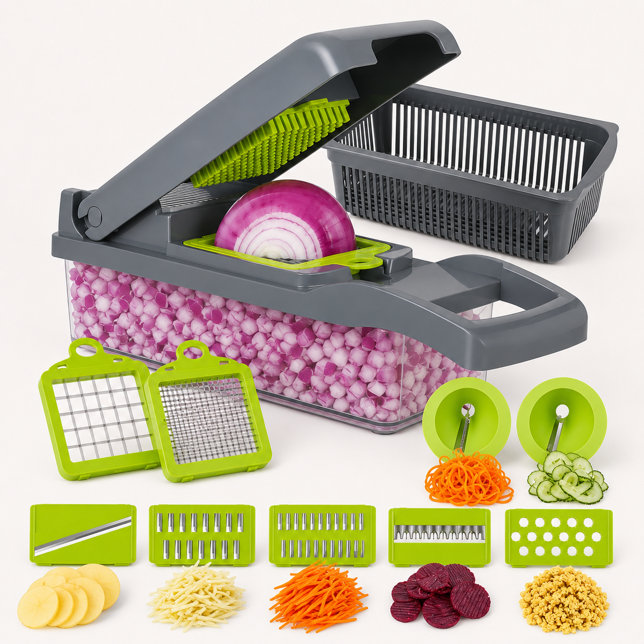 Chop Master 14in1™ – Precisión Profesional En Tu Cocina Diaria