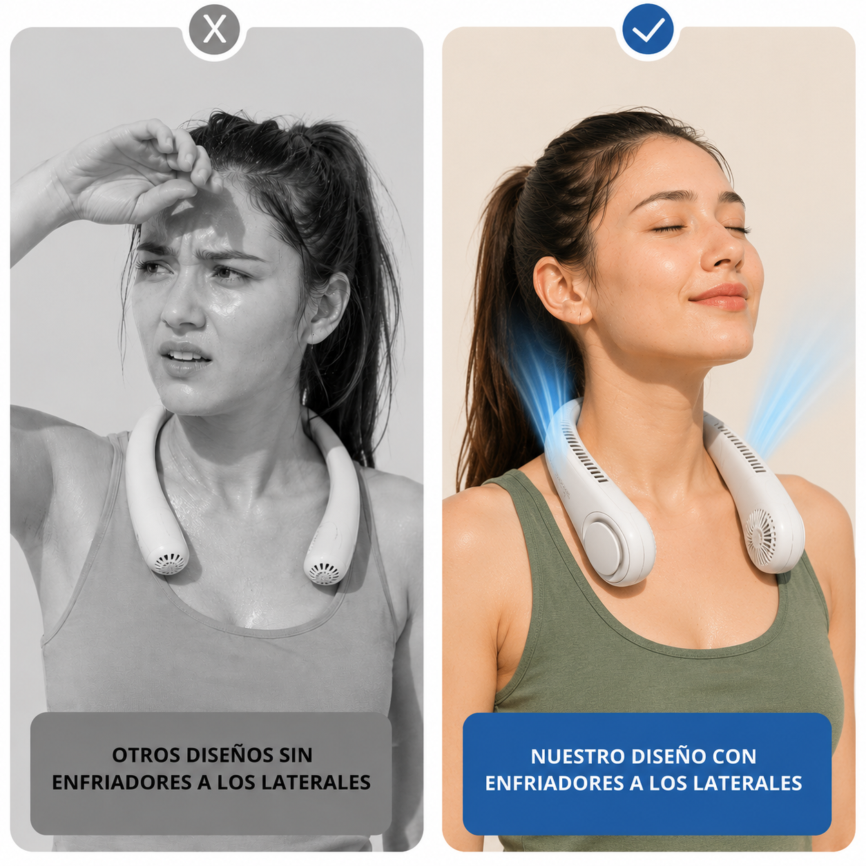 AirFlex™ - Frescor Instantáneo Estés Donde Estés