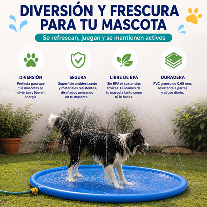 AquaDog™ - Alfombra Aspersor Para Mascotas