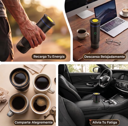 CoffeeGo™ Pro – Cafetera Portátil 3 en 1