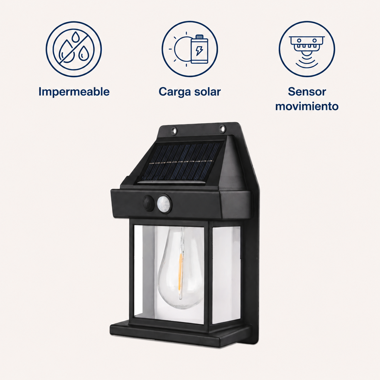 SunGuard Light™ - Luz Solar de Seguridad Exterior