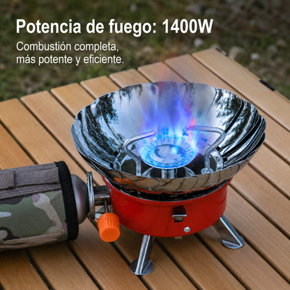 CampFire Pro™️ - Hornillo de Gas de Camping