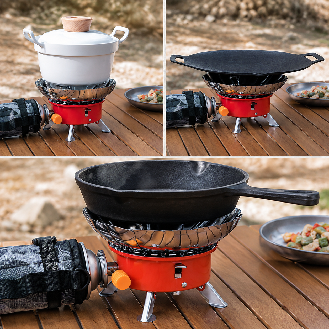 CampFire Pro™️ - Hornillo de Gas de Camping