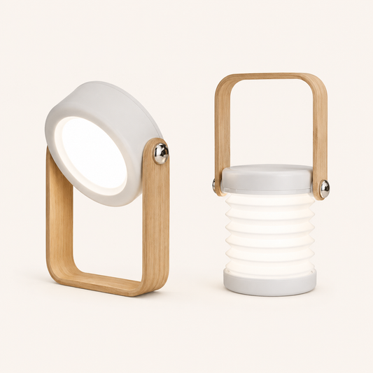 NaturaLight™ - Lámpara Diseño Madera