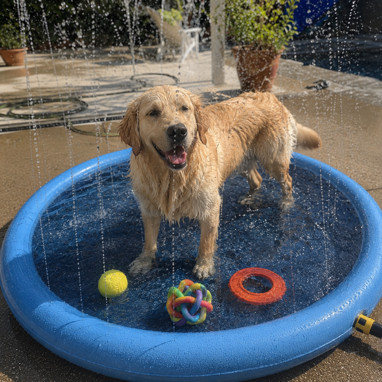 AquaDog™ - Alfombra Aspersor Para Mascotas