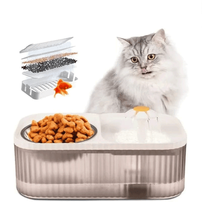 Aqua Pet Duo™ – Comedero Y Bebedero Inteligente