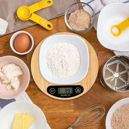 Bamboo Scale™ – Balanza Digital De Bambú