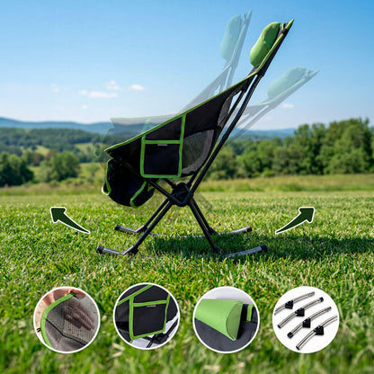 RelaxGo™ - Silla Mecedora 2 en 1