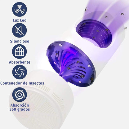NightShield™ - Lámpara Matamosquitos Silenciosa