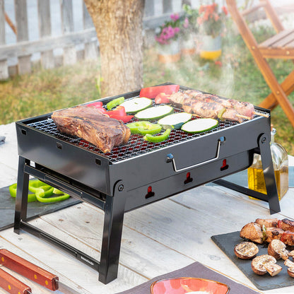 Bbq Portable Grill™ – Barbacoa Plegable De Carbón Portátil
