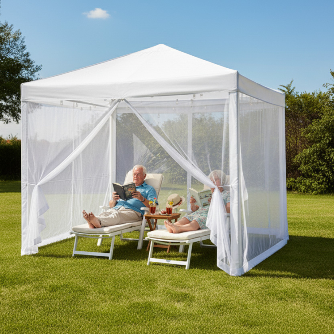 Starlyf Gazebo™ – Disfruta El Aire Libre Sin Insectos