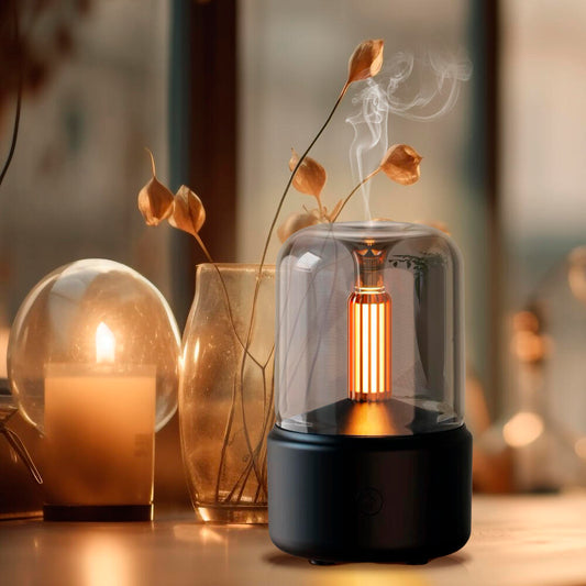 Aura Diffuser™ – Humidificador Aromaterapia Luz Ambiental