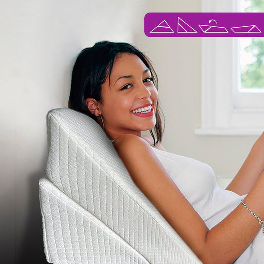 RestWedge™ - Almohada Triangular Multiposición de Doble Cuña
