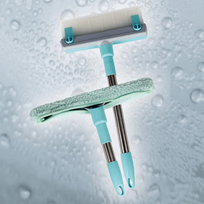 Kit Limpiacristales Profesional 2 en 1 - Cristales Impecables Sin Marcas