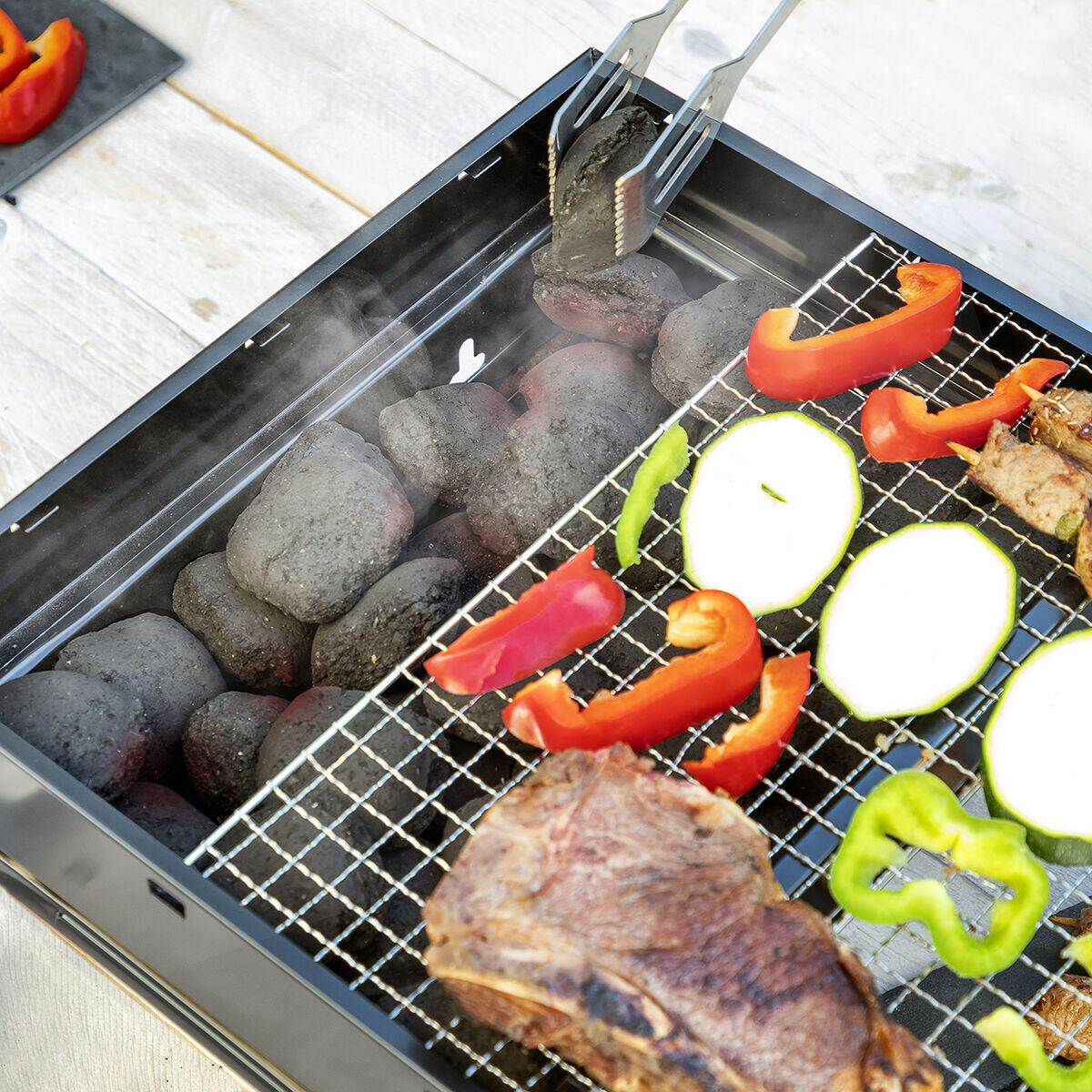 Bbq Portable Grill™ – Barbacoa Plegable De Carbón Portátil