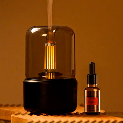 Aura Diffuser™ – Humidificador Aromaterapia Luz Ambiental