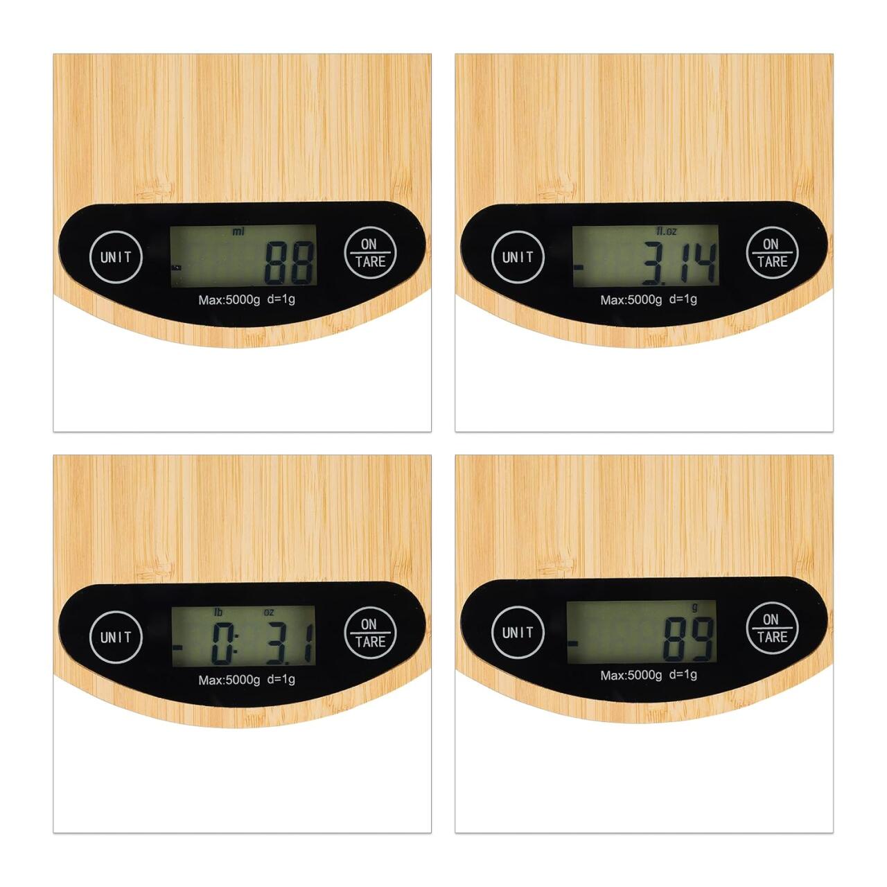 Bamboo Scale™ – Balanza Digital De Bambú