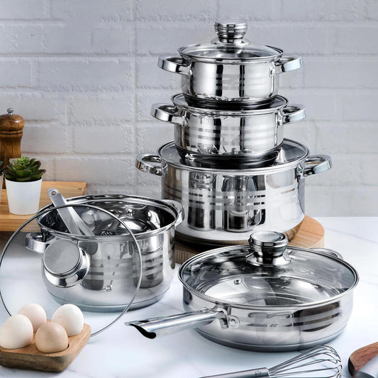 Inox Chef 12p™ – Set Completo Para Cocinar Como Un Chef