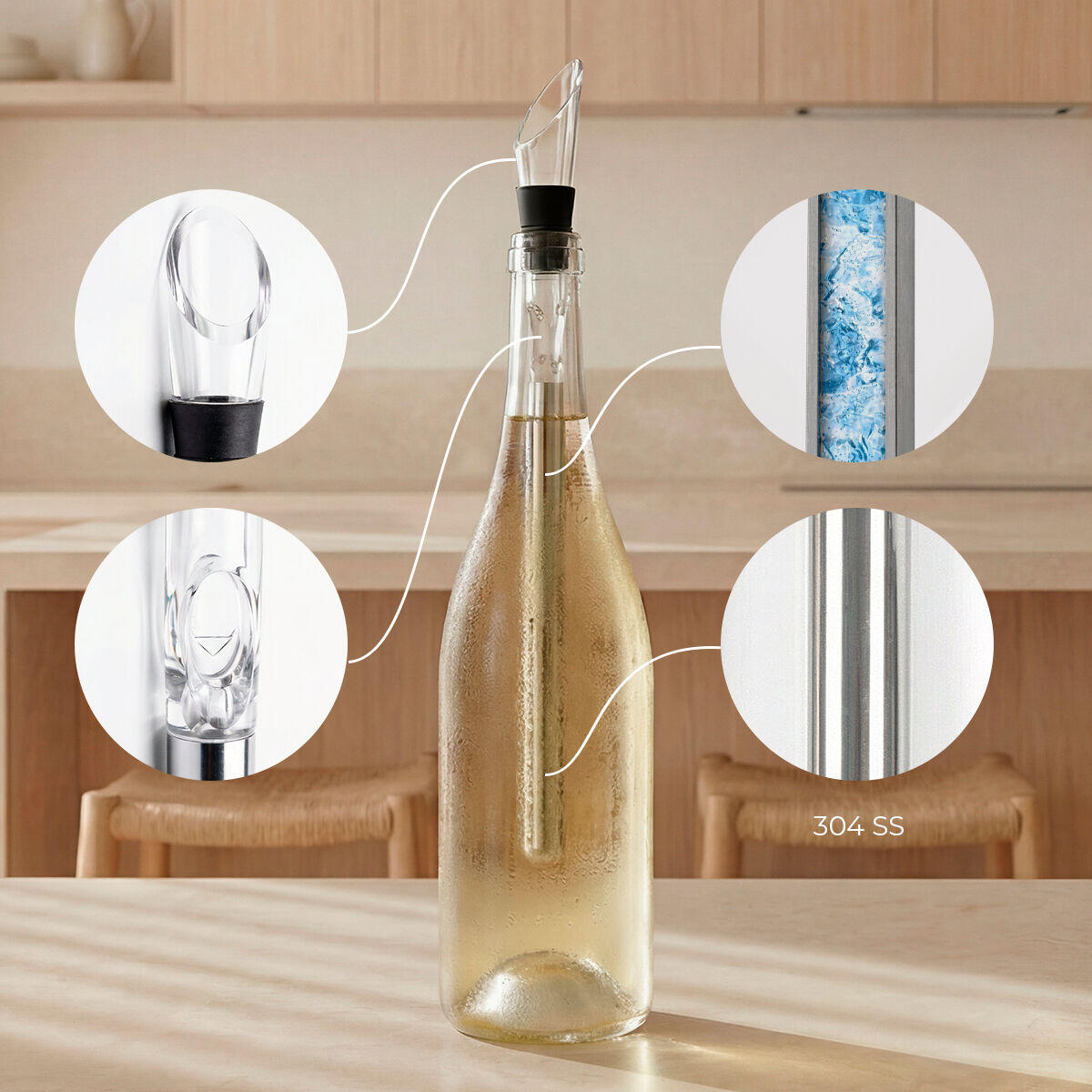 Chillour Wine Set™ – Eleva Cada Botella A Nivel Profesional