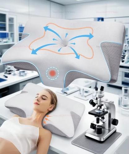 DreamAlign™ - Almohada Cervical Ortopédica 2 en 1