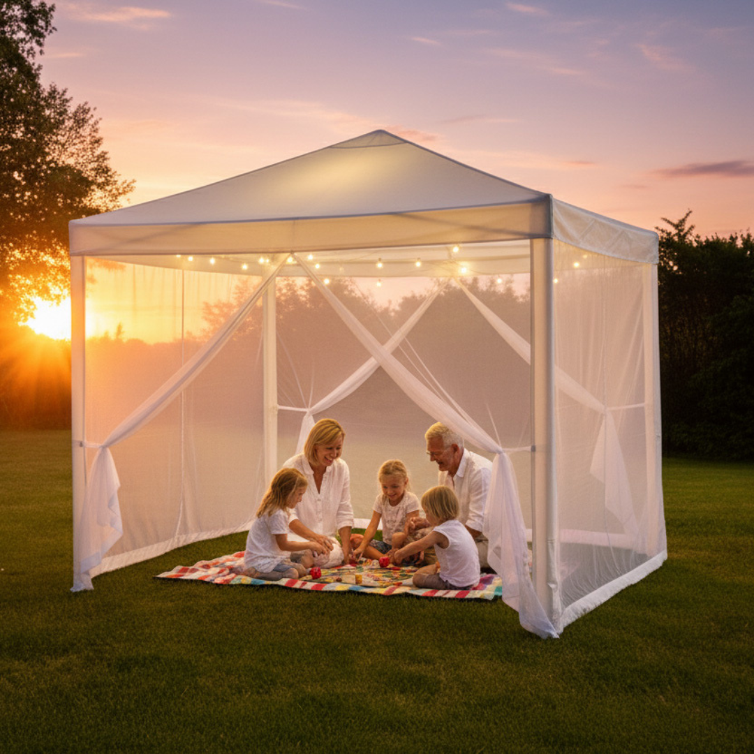 Starlyf Gazebo™ – Disfruta El Aire Libre Sin Insectos