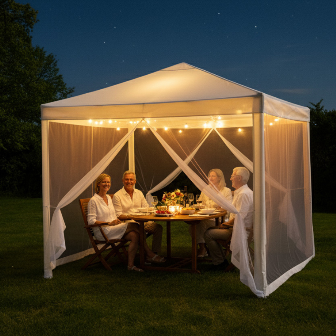 Starlyf Gazebo™ – Disfruta El Aire Libre Sin Insectos